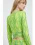 Rotate longsleeve femei culoarea verde - Pled.ro