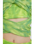 Rotate longsleeve femei culoarea verde - Pled.ro