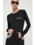 Rotate longsleeve femei culoarea negru - Pled.ro