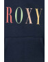 Roxy bluza copii culoarea albastru marin cu glugă cu imprimeu - Pled.ro