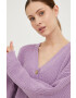 Roxy cardigan 6110209900 femei culoarea violet - Pled.ro