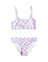 Roxy costum de baie pentru copii din două piese culoarea violet - Pled.ro