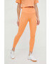 Roxy leggins de antrenament Heart Into It femei culoarea portocaliu neted - Pled.ro