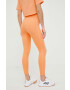 Roxy leggins de antrenament Heart Into It femei culoarea portocaliu neted - Pled.ro