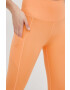 Roxy leggins de antrenament Heart Into It femei culoarea portocaliu neted - Pled.ro