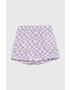 Roxy pantaloni scurti copii culoarea violet modelator - Pled.ro