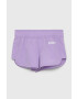 Roxy pantaloni scurti de baie copii culoarea violet - Pled.ro