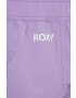 Roxy pantaloni scurti de baie copii culoarea violet - Pled.ro