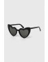 Saint Laurent ochelari de soare femei culoarea negru - Pled.ro