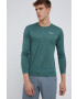 Salewa longsleeve sport Puez Melange culoarea verde melanj - Pled.ro