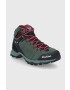 Salewa pantofi Alp Mate Mid femei culoarea verde izolare usoara - Pled.ro