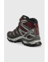 Salomon pantofi X Ultra Pioneer Mid GTX femei culoarea bordo - Pled.ro