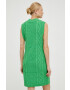 Samsoe Samsoe rochie din lana culoarea verde mini drept - Pled.ro