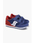 Saucony sneakers pentru copii Jazz Double culoarea bordo - Pled.ro