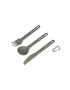 Sea to Summit set de tacâmuri de călătorie Alpha Light Cutlery Set culoarea gri - Pled.ro