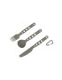 Sea to Summit set de tacâmuri de călătorie AlphaSet Cutlery Set culoarea gri - Pled.ro