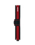 Secrid Portofel de piele MM.Black.Red-Black.Red - Pled.ro