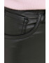 Silvian Heach pantaloni femei culoarea negru mulata high waist - Pled.ro