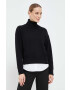 Silvian Heach pulover femei culoarea bej light cu turtleneck - Pled.ro