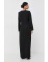 Silvian Heach rochie culoarea negru maxi oversize - Pled.ro