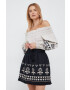 Sisley bluza din in - Pled.ro