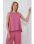 Sisley bluza din in - Pled.ro