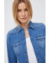 Sisley camasa jeans femei cu guler clasic regular - Pled.ro