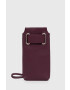 Sisley carcasa de telefon culoarea bordo - Pled.ro