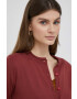 Sisley cardigan femei culoarea bordo light - Pled.ro