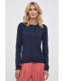 Sisley cardigan femei culoarea albastru marin light - Pled.ro