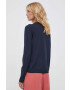 Sisley cardigan femei culoarea albastru marin light - Pled.ro