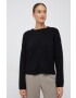 Sisley cardigan din amestec de lana femei culoarea negru - Pled.ro