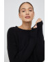 Sisley cardigan din amestec de lana femei culoarea negru - Pled.ro