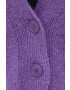 Sisley cardigan din amestec de lana femei culoarea violet light - Pled.ro