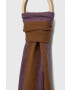 Sisley esarfa din amestec de lana culoarea violet modelator - Pled.ro