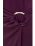 Sisley fusta culoarea violet midi drept - Pled.ro