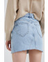 Sisley fusta jeans mini drept - Pled.ro