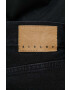 Sisley fusta jeans culoarea negru mini drept - Pled.ro