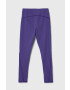 Sisley leggins copii culoarea violet neted - Pled.ro