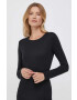 Sisley longsleeve femei culoarea negru - Pled.ro