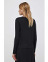 Sisley longsleeve femei culoarea negru - Pled.ro