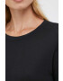 Sisley longsleeve femei culoarea negru - Pled.ro