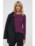 Sisley longsleeve femei culoarea violet - Pled.ro