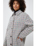 Sisley palton din lana de tranzitie oversize - Pled.ro