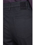 Sisley pantaloni femei culoarea negru drept high waist - Pled.ro