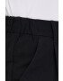 Sisley pantaloni femei culoarea verde mulata high waist - Pled.ro