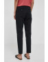 Sisley pantaloni femei culoarea negru mulata high waist - Pled.ro