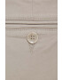 Sisley pantaloni femei culoarea bej mulata high waist - Pled.ro