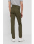 Sisley Pantaloni bărbați culoarea verde model drept - Pled.ro