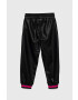 Sisley pantaloni copii culoarea negru neted - Pled.ro